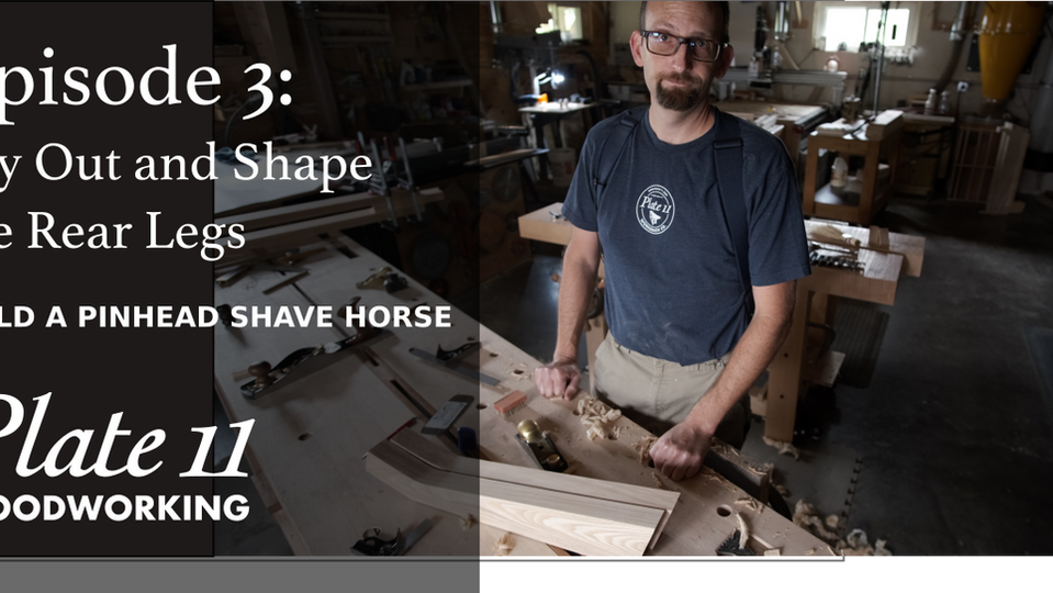 E3 Lay Out and Shape the Rear Legs